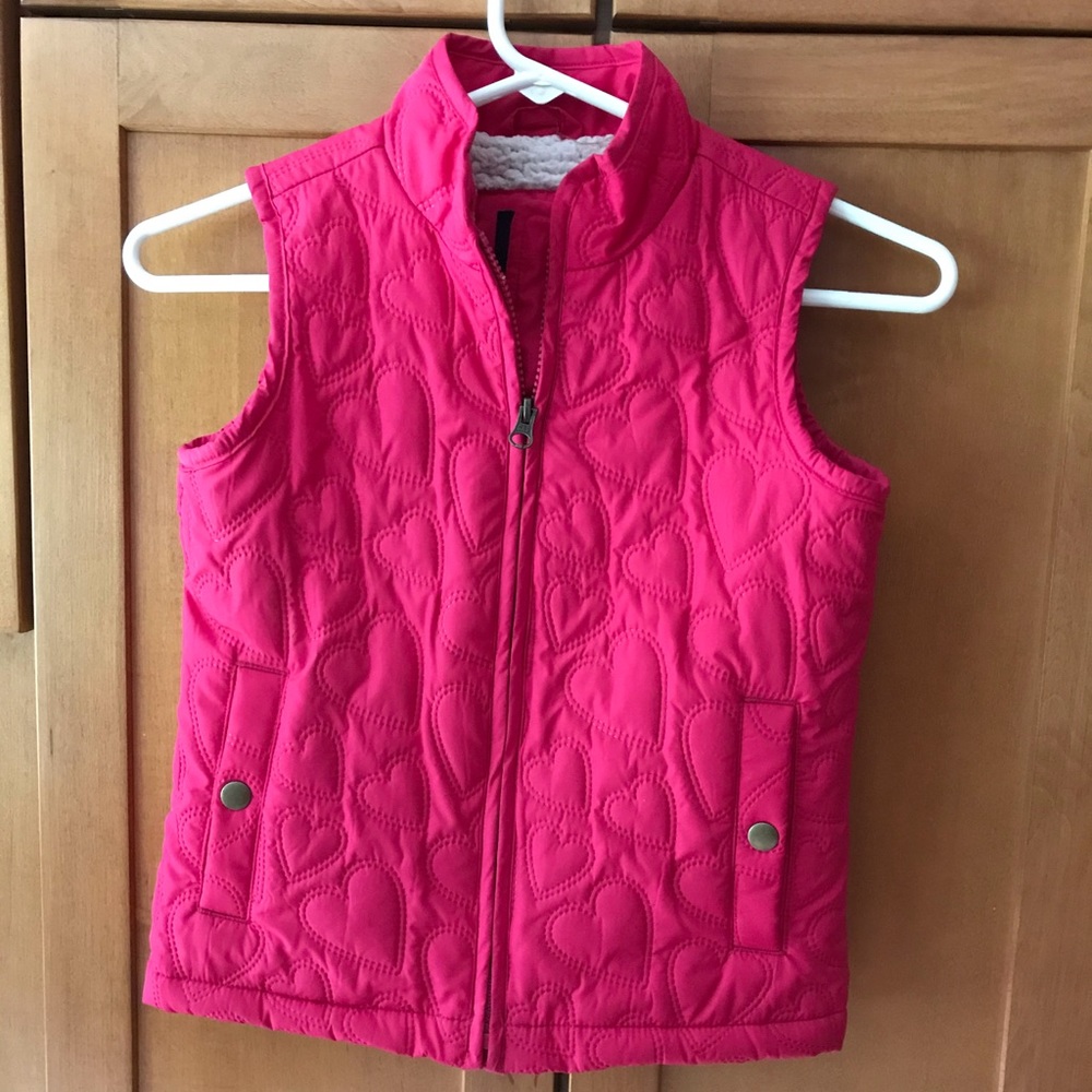 Gap Vest quilted/fleece inside
